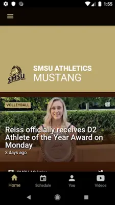 SMSU Athletics android App screenshot 1